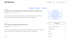 Desktop Screenshot of jobsinkenya.org
